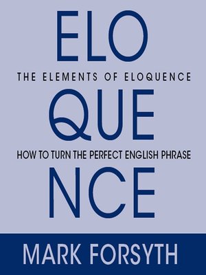 Elements of Eloquence - Audiobook
